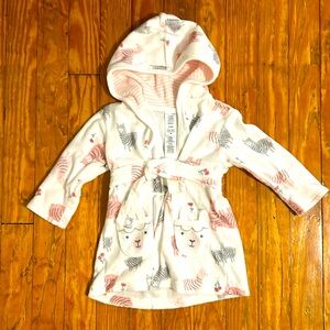 Carters 0-9 months girl bath robe - new without tags